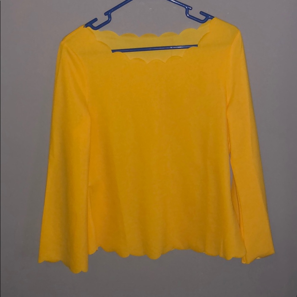 Yellow long sleeve